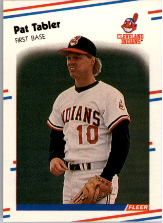 1988 Fleer Mini Baseball Cards 020      Pat Tabler